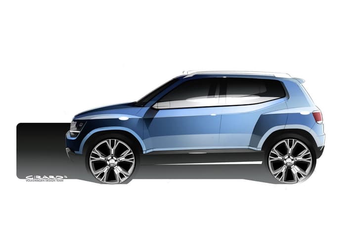 Volkswagen Taigun compact SUV concept photo gallery